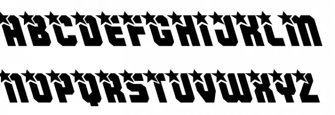 Army Rangers Leftalic Шрифта ВЕРХНИЙ