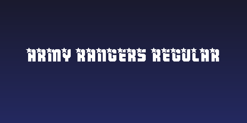 Army Rangers Regular Social Header