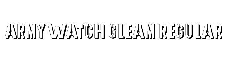 Army Watch Gleam Regular Polices