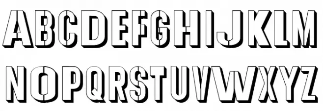 Army Watch Gleam Regular Font LOWERCASE