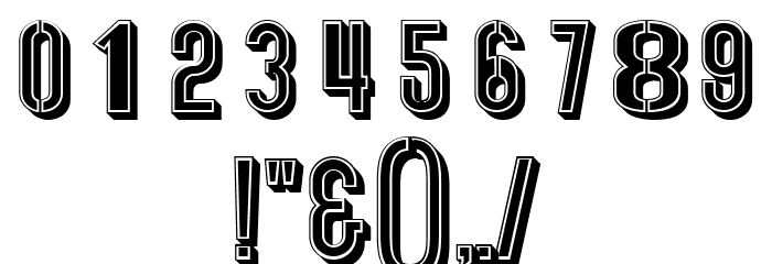 Army Watch Regular Font OTHER CHARS