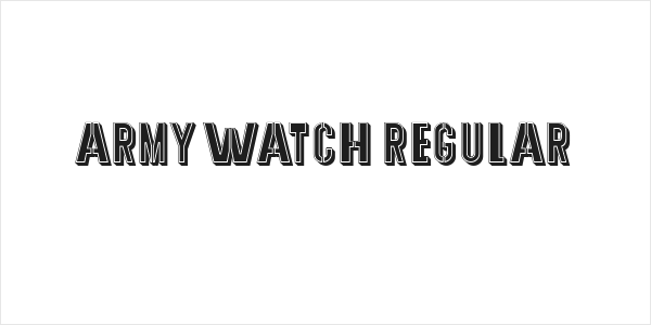 Army Watch Regular Logo