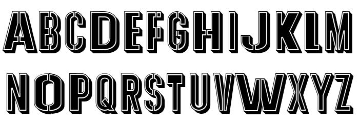 Army Watch Regular Font LOWERCASE
