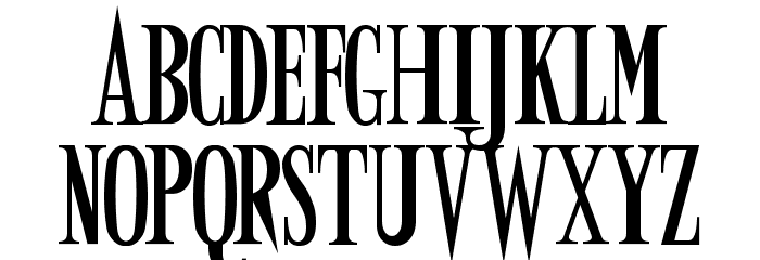 Army of Darkness Font LOWERCASE