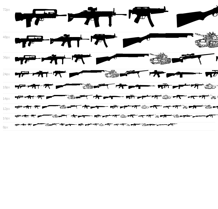 Army weapons tfb Waterfall