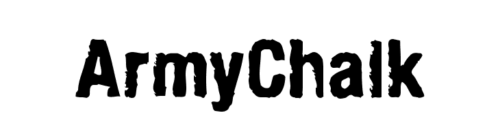 ArmyChalk  Descarca Fonturi Gratis