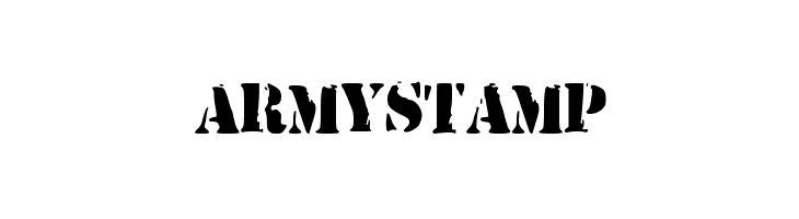 ArmyStamp Caratteri