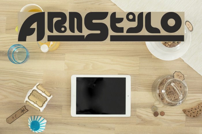ArnStylo Font examples