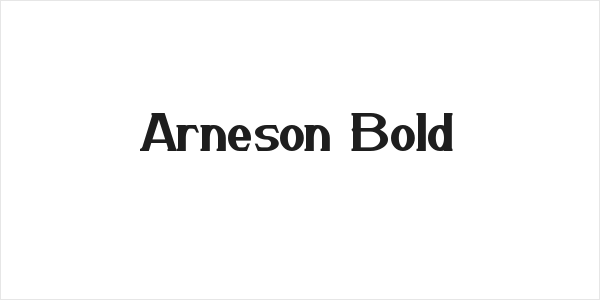 Arneson Bold Logo