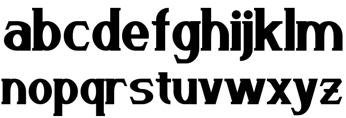 Arneson Bold Font LOWERCASE