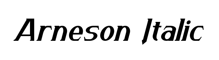 Arneson Italic  font caratteri gratis