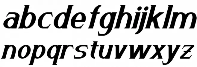 Arneson Italic Caratteri MINUSCOLO