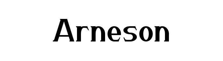 Arneson  नि: शुल्क फ़ॉन्ट्स डाउनलोड