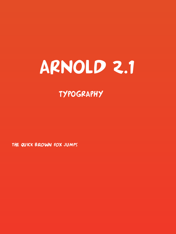 Arnold 2.1 Poster