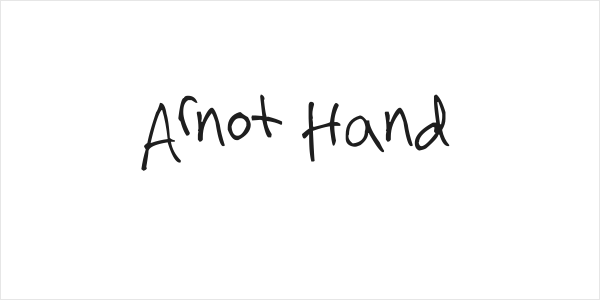 Arnot Hand Logo