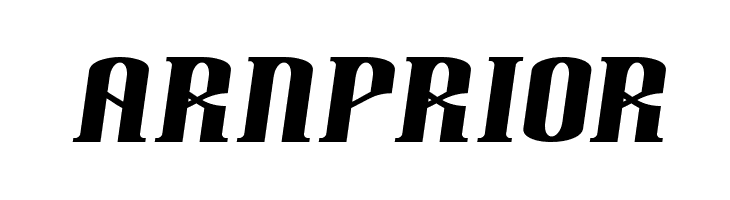 Arnprior  フリーフォントのダウンロード