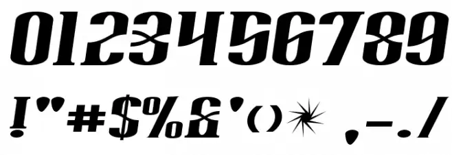 Arnprior Font Alte caractere