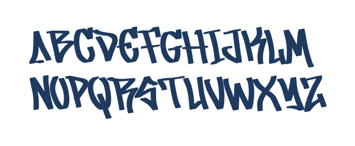 Arogan Street Uppercase