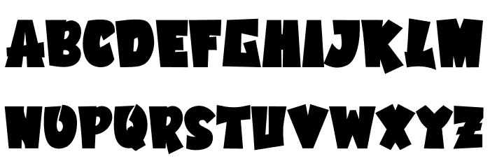 Arogun Bold Personal Use Font LOWERCASE