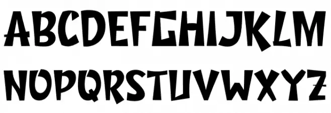Arogun Thin Personal Use Schriftart Kleinbuchstaben