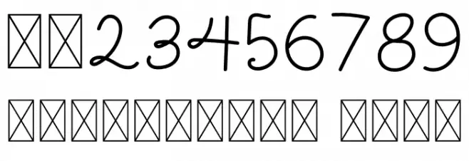 ArohA Demo Font OTHER CHARS