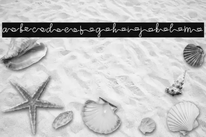 ArohA Demo Font examples