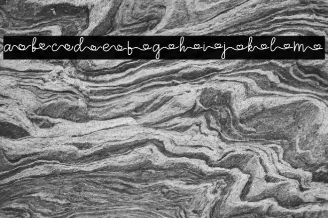 ArohA Demo Font examples