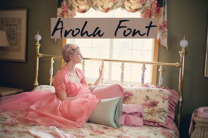 Aroha फ़ॉन्ट examples