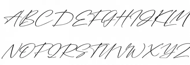 Arolse Belmonteria Script Italic Caratteri MAIUSCOLE