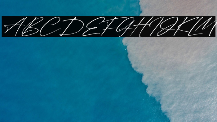 Arolse Belmonteria Script Italic Example 3