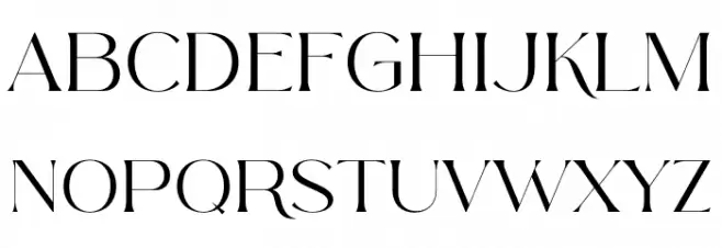 Arolse Belmonteria Serif फ़ॉन्ट अपरकेस