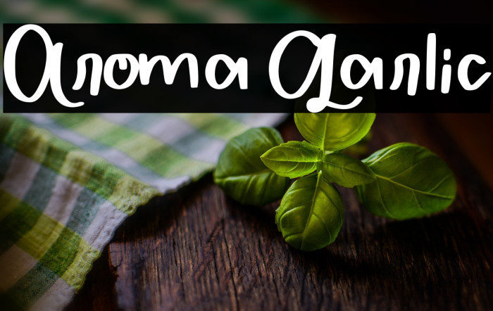 Aroma Garlic Example 1