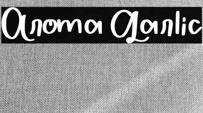 Aroma Garlic Font examples