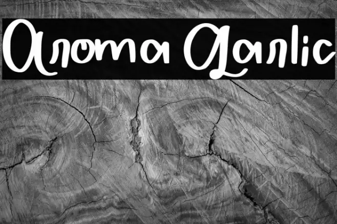 Aroma Garlic Font examples