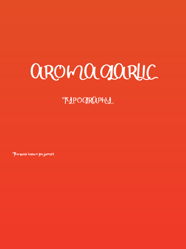 Aroma Garlic Poster