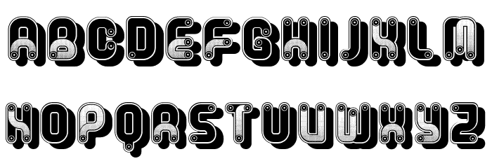 Aroma Regular Font LOWERCASE