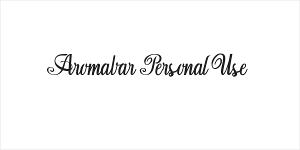 Aromabar Personal Use  Logo
