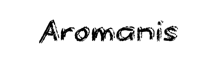 Aromanis  免费字体下载
