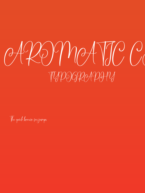 Aromatic Christmas Poster