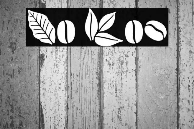 Aromatron Ornaments Font examples