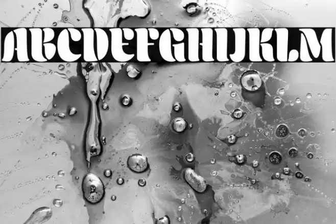 Aromatron Regular Font examples