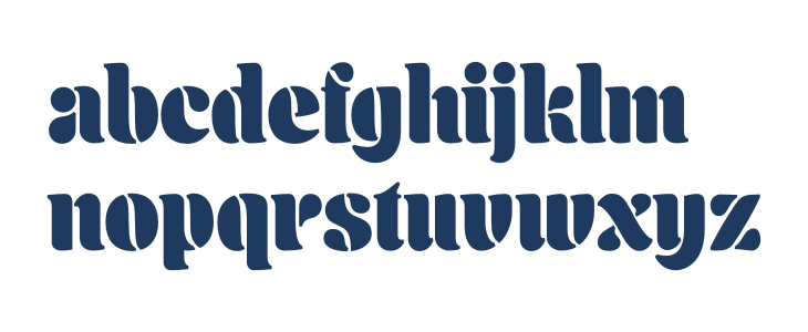 Aromatron Regular Lowercase