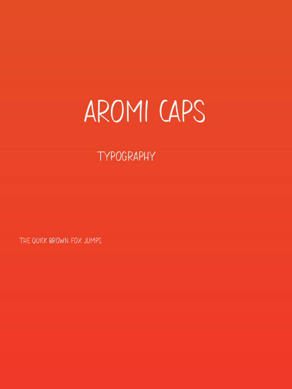 Aromi Caps Poster