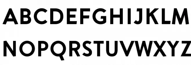 Aron Grotesque Bold Fonte MAIÚSCULAS