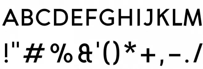 Aron Grotesque Regular Font OTHER CHARS