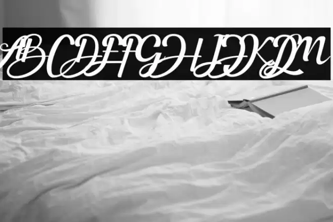 Arpeggio Font examples