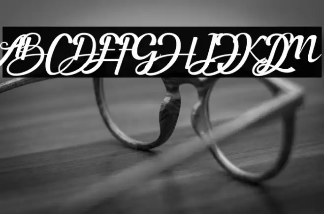 Arpeggio Font examples