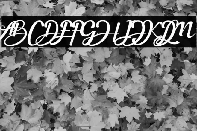 Arpeggio Font examples