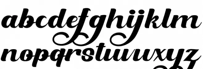 Arpeggio 字体 小写