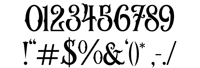 Arquitec-Regular Font OTHER CHARS